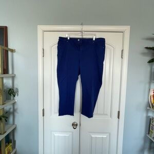 Chico’s size 20 Slim Cropped Indigo Jeans